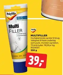 jem & fix MULTIFILLER, DKK 39 tilbud