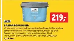 jem & fix SPÆRREGRUNDER, DKK 219 tilbud