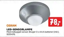 jem & fix LED-SENSORLAMPE, DKK 78 tilbud