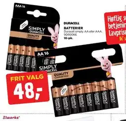 jem & fix BATTERIER, DKK 48 tilbud