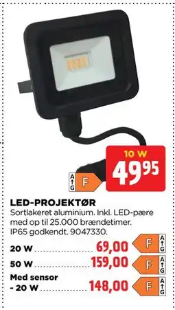 jem & fix LED-PROJEKTØR tilbud