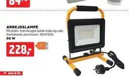 jem & fix ARBEJDSLAMPE, DKK 228 tilbud