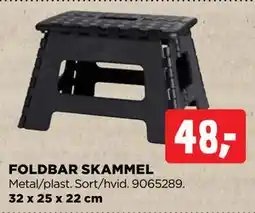 jem & fix FOLDBAR SKAMMEL, DKK 48 tilbud
