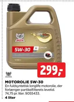 jem & fix MOTOROLIE 5W-30, DKK 299 tilbud
