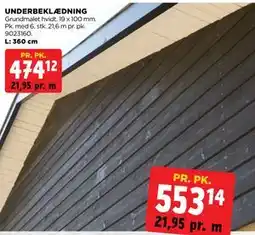 jem & fix UNDERBEKLÆDNING, DKK 474.12 tilbud
