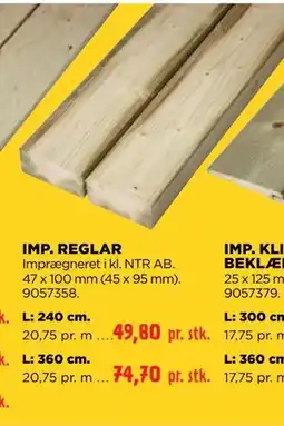 jem & fix IMP. REGLAR tilbud