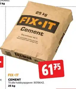 jem & fix CEMENT, DKK 61.75 tilbud