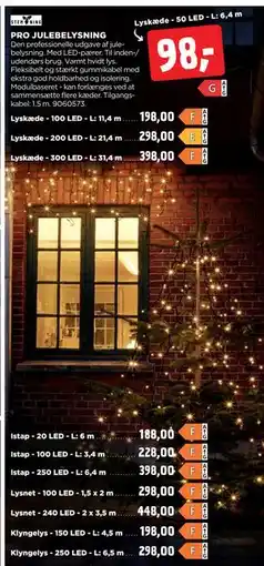 jem & fix PRO JULEBELYSNING tilbud