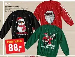 jem & fix JULESWEATSHIRT, DKK 88 tilbud