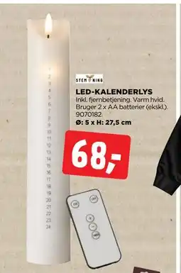 jem & fix LED-KALENDERLYS, DKK 68 tilbud