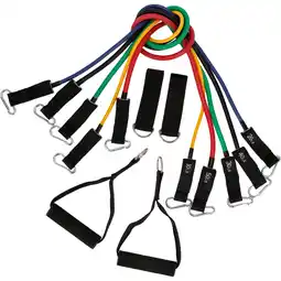 Sport 24 Endurance Resistance Tube Træningselastik Sæt tilbud