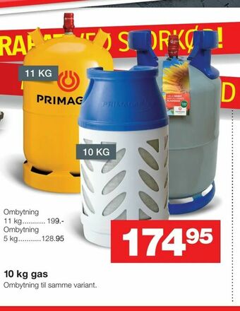 Bauhaus 10 kg gas tilbud