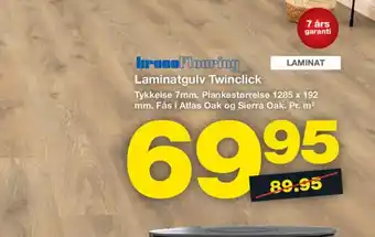 Laminatgulv Twinclick