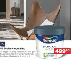 Bauhaus Nordsjo Evolve vægmaling tilbud