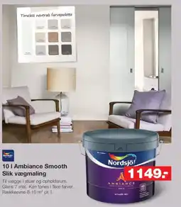 Bauhaus Nordsjo Ambiance Smooth tilbud