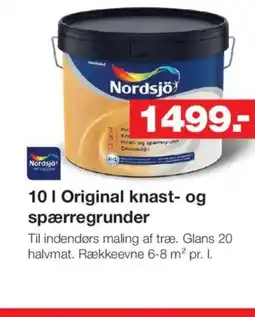 Bauhaus Original knast- og spærregrunder tilbud