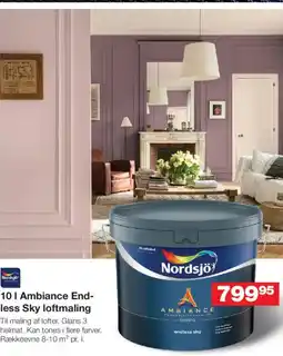 Bauhaus Ambiance End- less Sky loftmaling tilbud