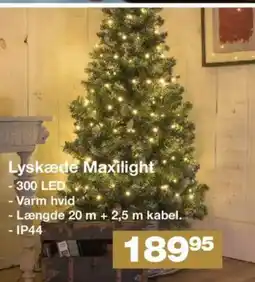 Bauhaus Lyskæde Maxilight tilbud