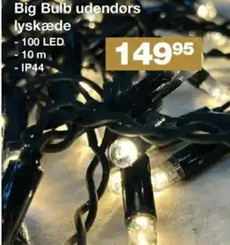 Bauhaus Big Bulb udendørs lyskæde tilbud