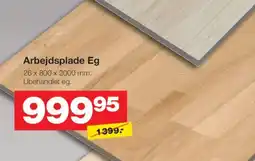 Bauhaus Arbejdsplade Eg tilbud