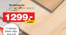 Bauhaus Bordplade fyr tilbud