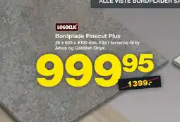 Bauhaus LOGOCLIC Bordplade Finecut Plus tilbud