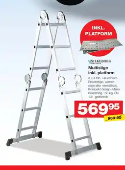 Bauhaus SILKEBORG Multistige inkl. platform tilbud