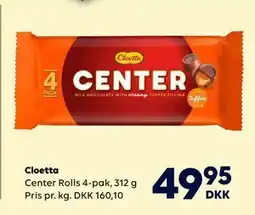 BorderShop Cloetta, DKK 49.95 tilbud