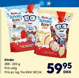 BorderShop Kinder, DKK 59.95 tilbud