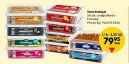 BorderShop Toms Stænger, DKK 79.95 tilbud