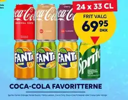 BorderShop COCA- COLA FAVORITTERNE, DKK 69.95 tilbud