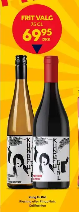 BorderShop Kung Fu Girl, DKK 69.95 tilbud