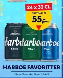BorderShop HARBOE FAVORITTER, DKK 55 tilbud