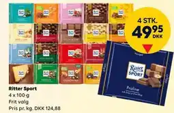 BorderShop Ritter Sport, DKK 49.95 tilbud