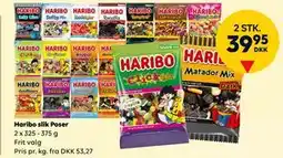 BorderShop Haribo slik Poser, DKK 39.95 tilbud