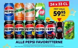 BorderShop ALLE PEPSI FAVORITTERNE, DKK 59.95 tilbud