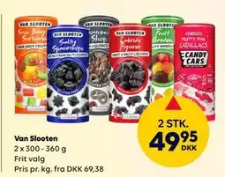 BorderShop Van Slooten, DKK 49.95 tilbud