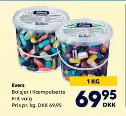 BorderShop Evers, DKK 69.95 tilbud