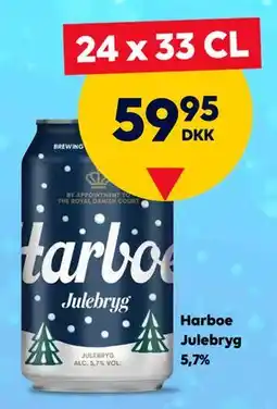 BorderShop Harboe Julebryg 5,7%, DKK 59.95 tilbud