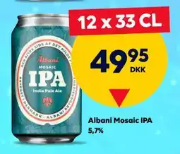 BorderShop Albani Mosaic IPA 5,7%., DKK 49.95 tilbud