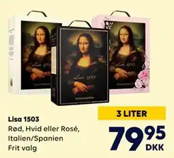 BorderShop Lisa 1503, DKK 79.95 tilbud