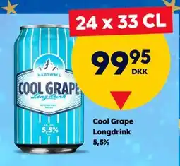 BorderShop Cool Grape Longdrink 5,5%, DKK 99.95 tilbud