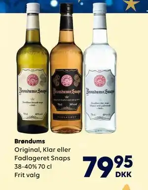 BorderShop Brøndums, DKK 79.95 tilbud