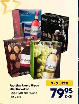 BorderShop Faustino Rivero Ulecia eller Uncorked, DKK 79.95 tilbud