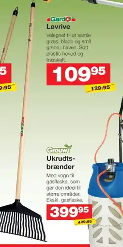 Bauhaus Gardol Løvrive tilbud