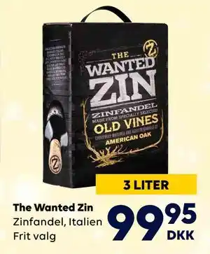 BorderShop The Wanted Zin, DKK 99.95 tilbud