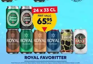 ROYAL FAVORITTER, DKK 65.95