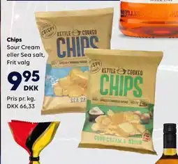 BorderShop Chips, DKK 9.95 tilbud