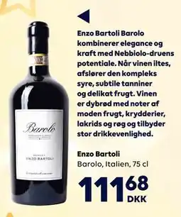BorderShop Enzo Bartoli, DKK 111.68 tilbud