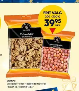 BorderShop DK Nuts, DKK 39.95 tilbud